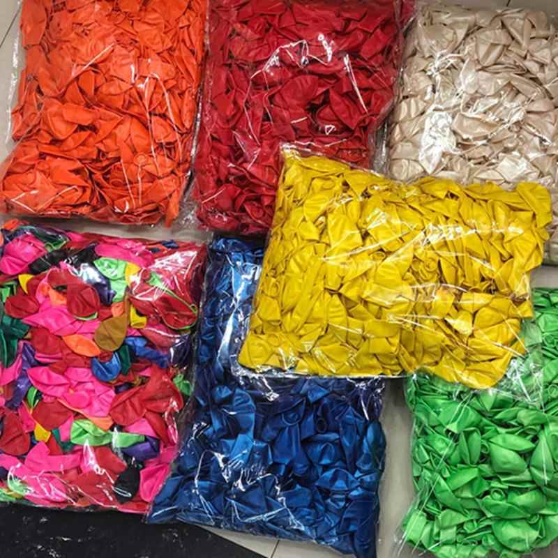 气球1000个大包 结婚开业场景布置一次性酒吧KTV装饰普通乳胶汽球