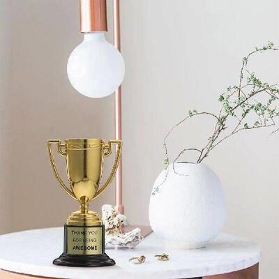 3 Pcs Small Trophy Big Award Trophies Golf Mini Game Prizes