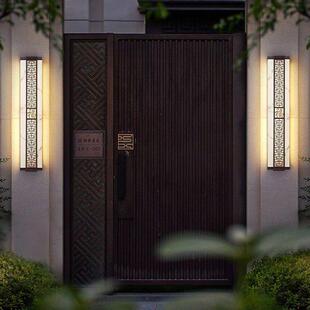 轻防奢CCL中式 中国风别仿石大门室外水太阳云能户外墅外墙庭院壁