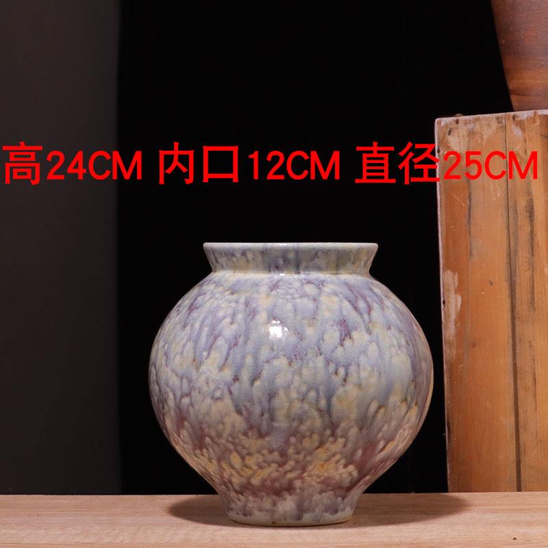 正品现代时尚简客约工品陶花瓶 厅装饰品摆件景艺德镇家居瓷干花