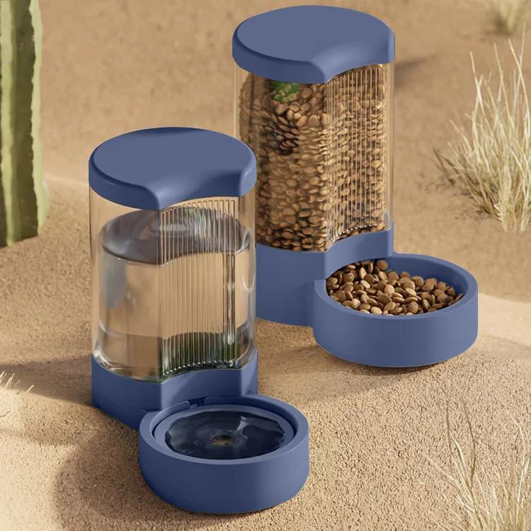 猫咪狗狗饮水机猫粮全自动喂食器猫碗狗碗用品猫投喂宠物喝水机器