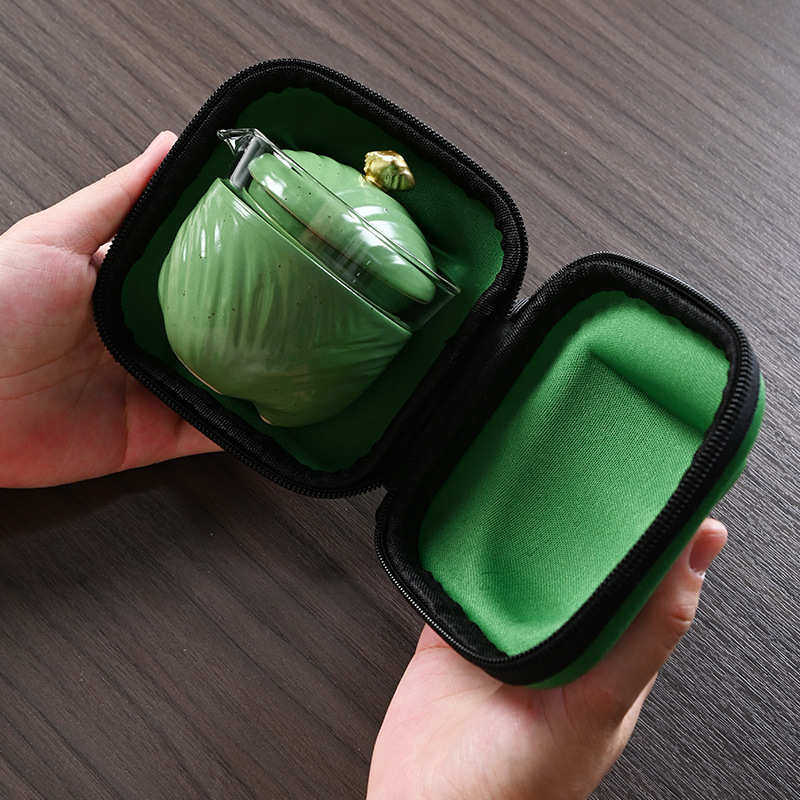 旅行茶具创意粽子快客杯一壶三杯便携式茶具伴手礼端午节活动礼品,餐饮具,旅行茶具,淘宝优惠券,粉丝福利购,淘宝优惠卷