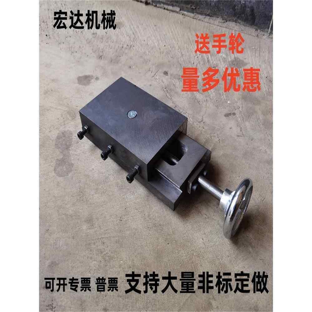 燕尾槽拖板一字滑块手摇导轨有杆直线丝杆手动滑台模组手轮工作台,五金/工具,工作台/防静电工作台/重型工作台,淘宝优惠券,粉丝福利购,淘宝优惠卷