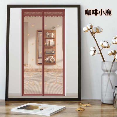 防蚊门帘2025新款大门专用金刚网纱门纱窗磁吸条强力自粘防蝇门帘