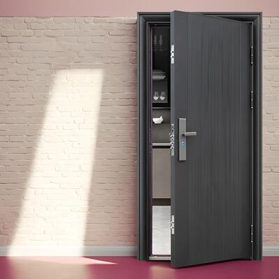 防盗门家用入户门出租屋房间门进户门钢质铁门车库门工程门子母门
