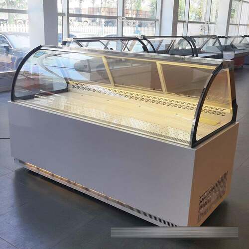 菜熟食展示柜保商鲜双温脖卤菜柜凉冷藏柜鸭用弧841形玻璃超市冰