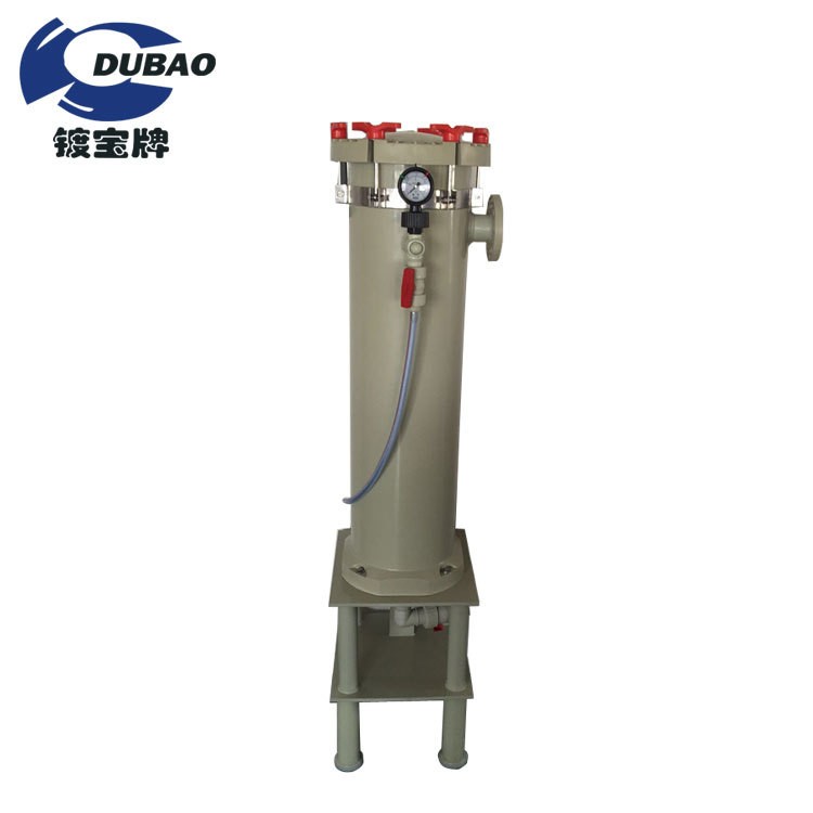 厂销PP一体成型塑耐水压过滤桶料过2号袋污处理BF-3006单袋滤器