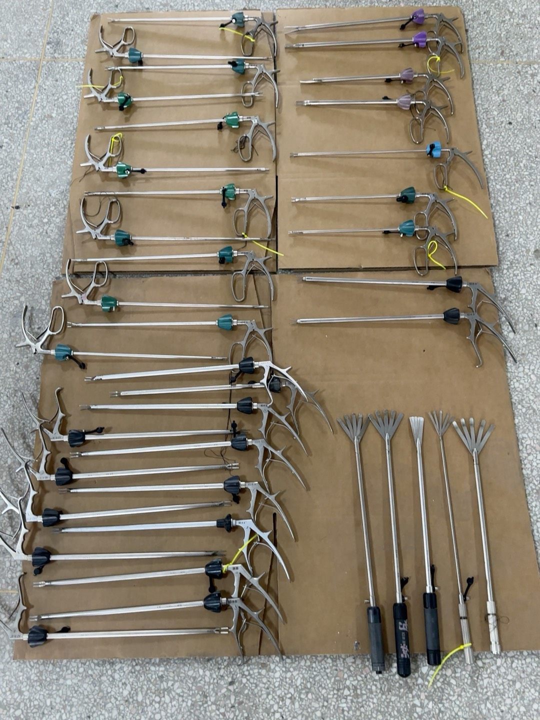 康基施夹钳 钛夹钳 抓钳 五叶扇形钳  分离钳 5.5mm