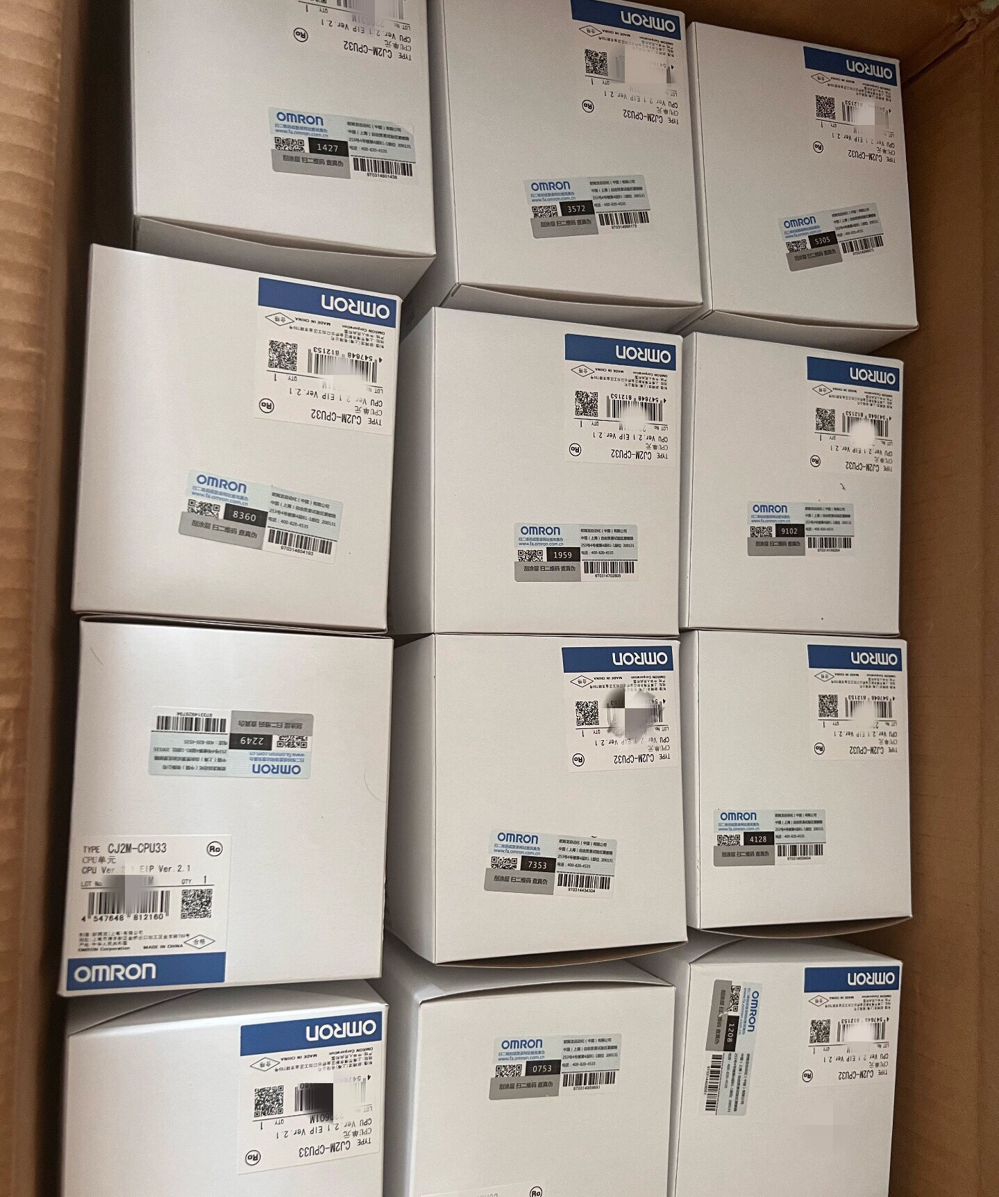 欧姆龙全新原装正品模块，CJ2M-CPU31 单价3000