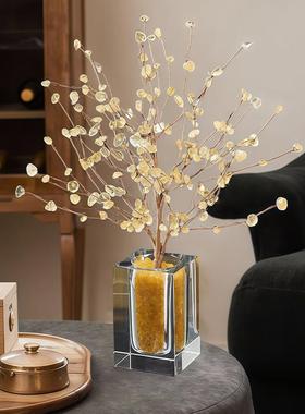 轻奢高档招财发财树摆件家居饰品客厅酒柜电视柜装饰品办公室桌面