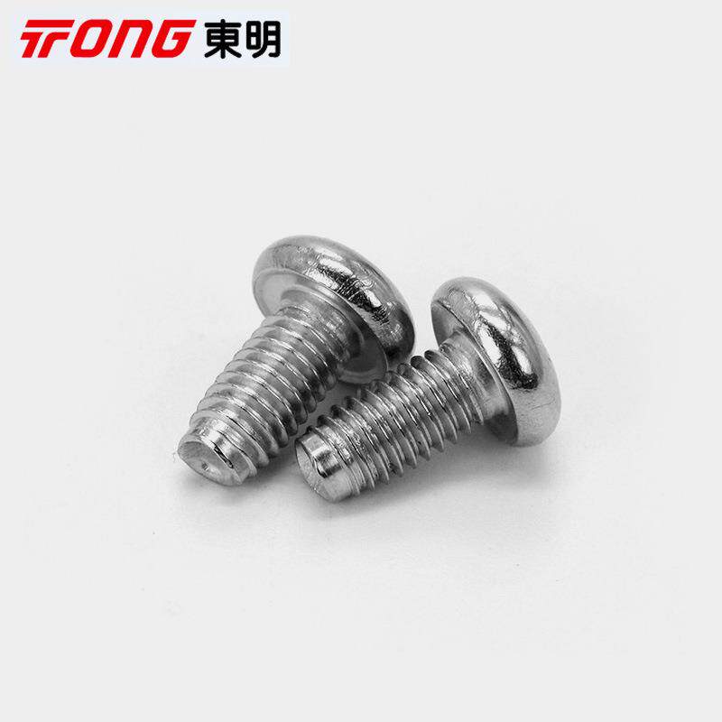 304头不机POP锈钢十字盘头三角牙螺钉G6560圆螺丝衣柜电器紧B固螺
