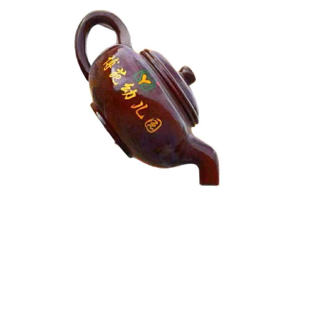 玻璃钢悬空流水天壶创意大茶壶茶碗园楼喷泉水景雕塑门头天壶摆件