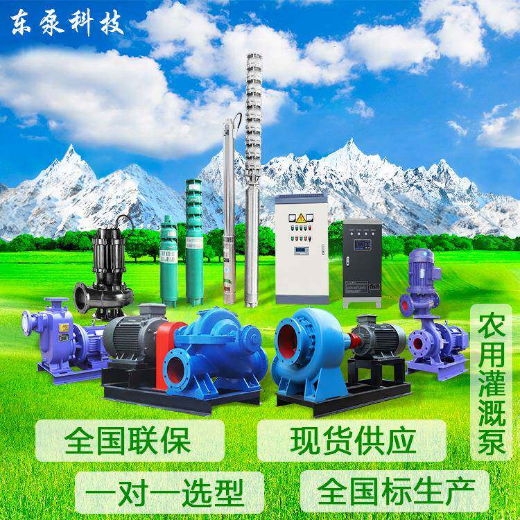 山东东泵大流量提水泵排洪泵离心泵HW混流泵农用灌溉泵