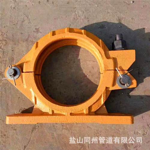 混凝土泵管管卡快速80砂浆管卡泵车管卡子高压管卡施工高压适用