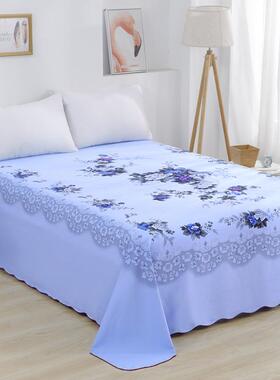 BK9KF76T9558上海老纯式国全民床单单件100印花加厚棉老粗棉布家