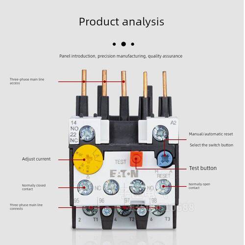 Eaton Eaton Muller热继电器Zb12C Zb32C Zb65C电机热过载热保护