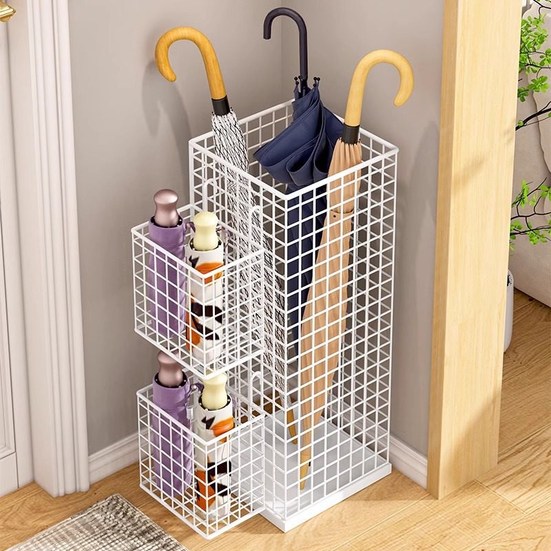 雨伞收纳架雨伞架伞架置物架雨伞桶收纳筒家用门口放置筐收纳伞桶,收纳整理,书桌收纳置物架,淘宝优惠券,粉丝福利购,淘宝优惠卷