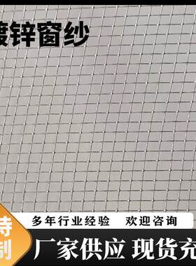 铅网多密目窗纱编织铁丝网建筑工地抹墙镀锌网网格丝网镀锌钢丝