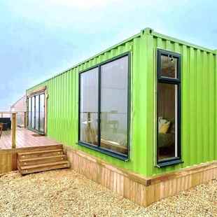 箱餐车 箱房移动售货亭集装 景区商业街移动集装 箱商铺创意集装