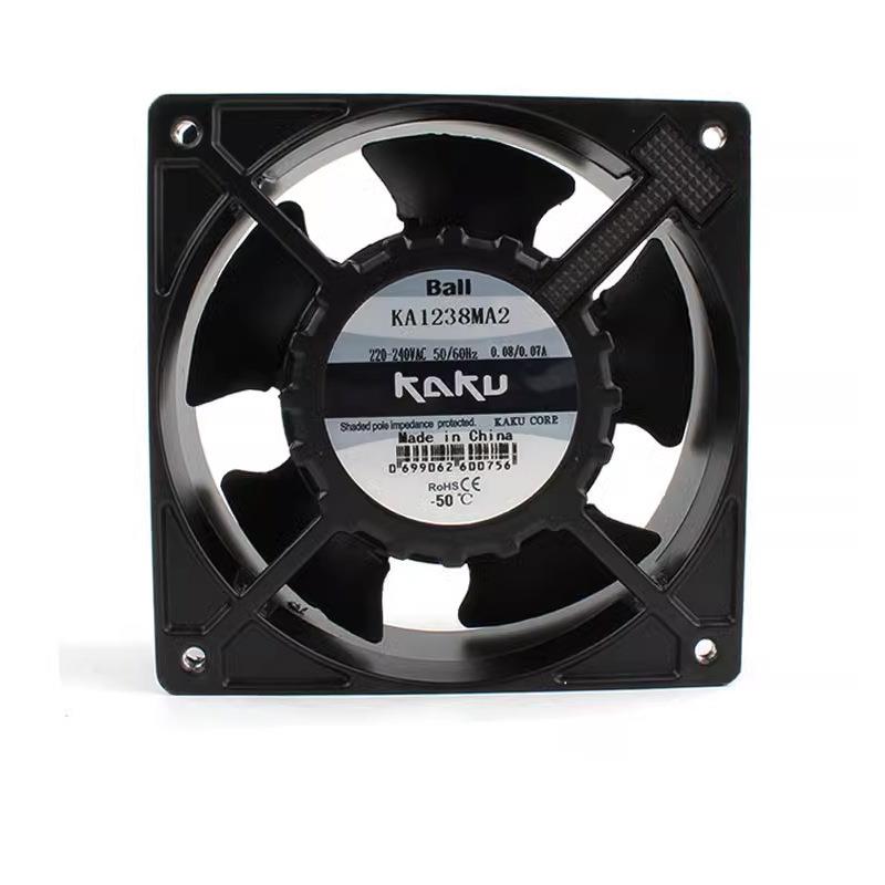 全新KA1238MA2卡固KAKU12038220V0.08A全金属耐高温风扇