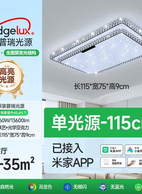 中山灯具客厅大厅主灯现代简约智能吸顶灯中山灯具全屋卧室吸顶灯