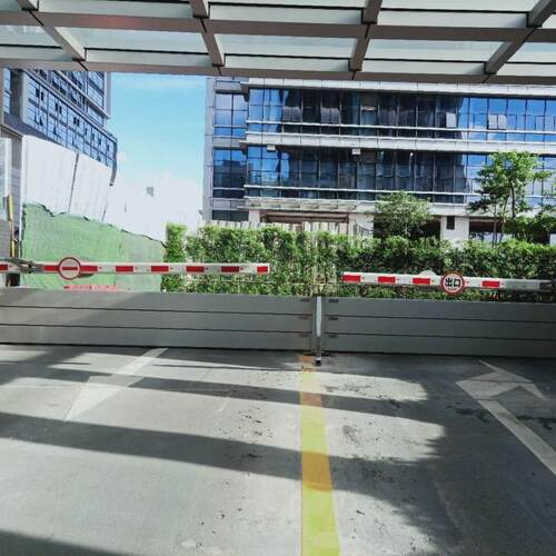 物业车库挡鼠板不锈钢防洪挡水板河道防汛专用