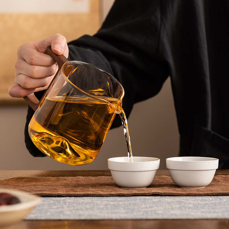 轻奢玻璃旅行茶具一壶四杯高档便携包陶瓷内胆过滤商务礼品伴手礼
