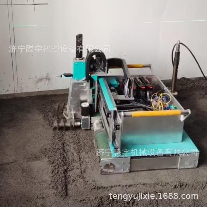 地面整平机器人厂家 建筑室内铺贴瓷砖前的地面激光整平机器