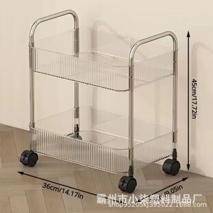 美睫毛美甲烫发纹绣美容车小推车美容院仪器工具置物架收纳盒整理