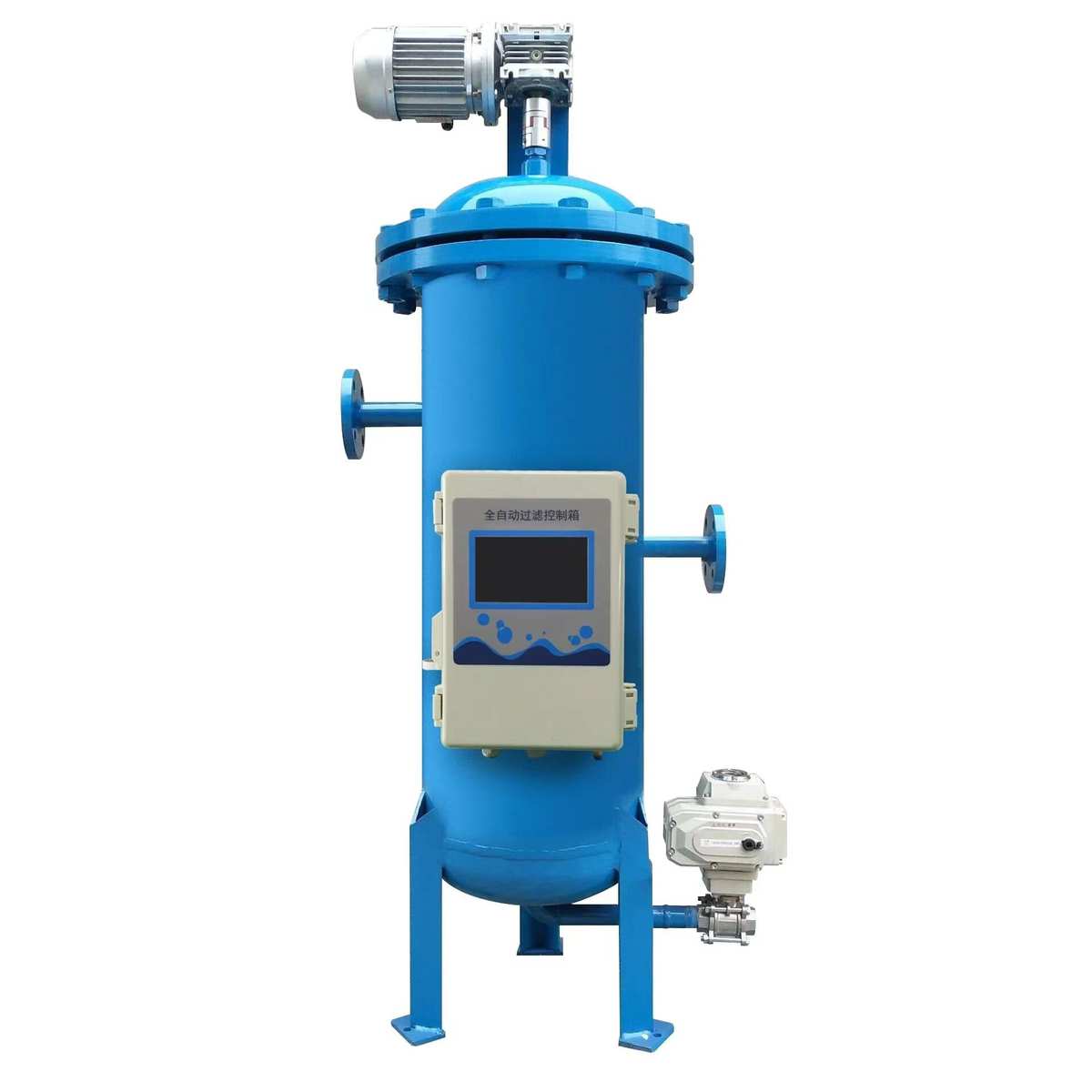 嘉航 不锈钢刷式自清洗过滤器 全自动过滤器 景观水 煤矿水