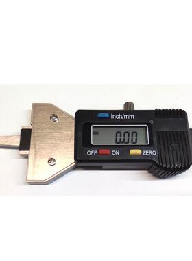 5电0子数轮胎花纹深度卡尺-2m166m显金属尺身测量胎纹深度计