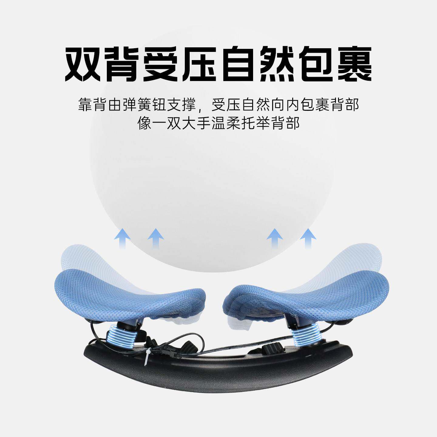 普格瑞司汽车靠护腰双背式垫垫人体工椅学办公电脑PH-15DS腰靠垫