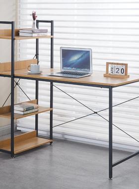 电脑桌便捷多层储物公出租屋卧室学工作台学生架习85283写字寓办