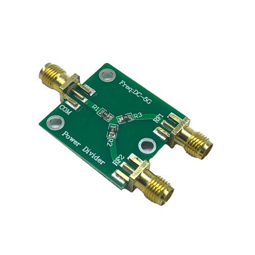 电阻功分器宽带DC-5GHz 射频二功分器开关0.5W（27dBm）