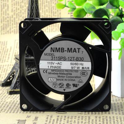 3115PS-12T-B30 115V 8038工控机工业设备风扇铝机