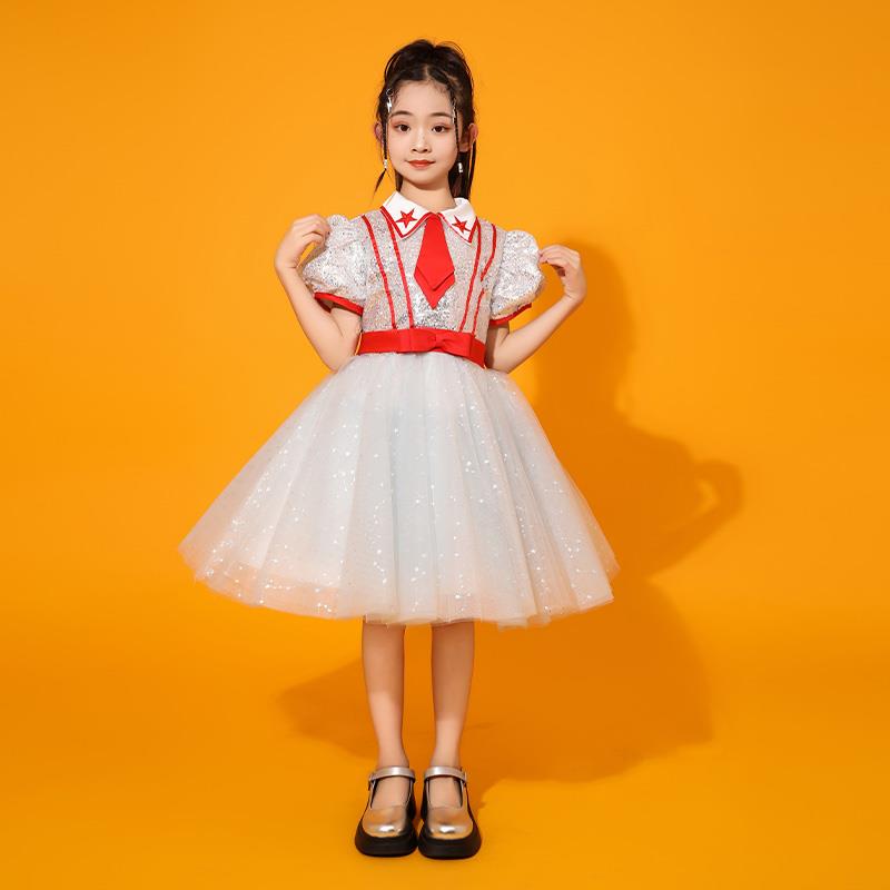 正品儿童体大合唱团男女舞蹈幼儿园礼生服小学朗诵走裙秀表演集出