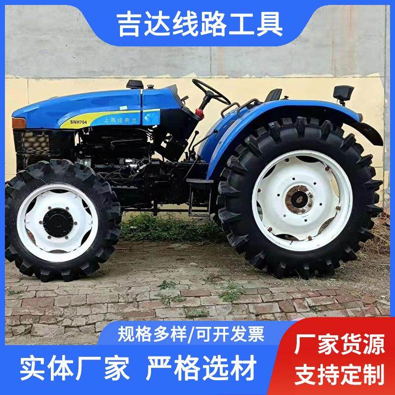 四轮拖拉机绞磨电缆导线牵引机专业改装8吨卷扬拉线机5吨10吨绞盘