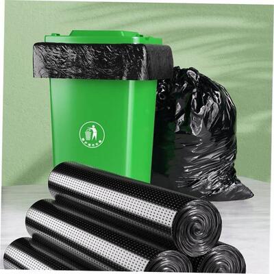 Big trash bag thick Large black plastic bag garbage bags