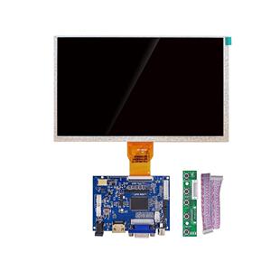 9寸高清IPS 450高亮度HDMI/VGA/CVBS 电脑显示屏工控树莓派显示屏