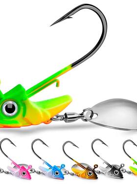 1pc Jig Head 7.5g 10.5g 15g Fishing Lures Sinking Rotating S