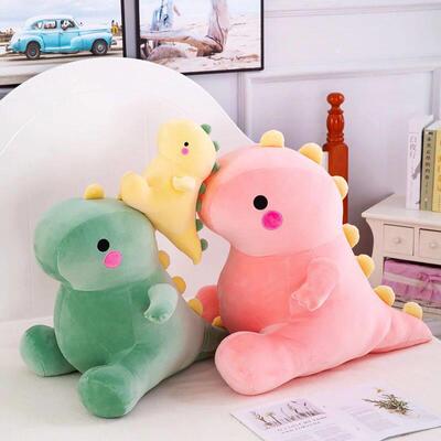 25CM Lovely Dinosaur Plush Toys Super Soft Cartoon Stuffed A