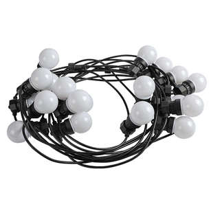 户外露营球泡灯串低压防水g50灯泡彩色串灯帐篷天幕野营氛围装 饰