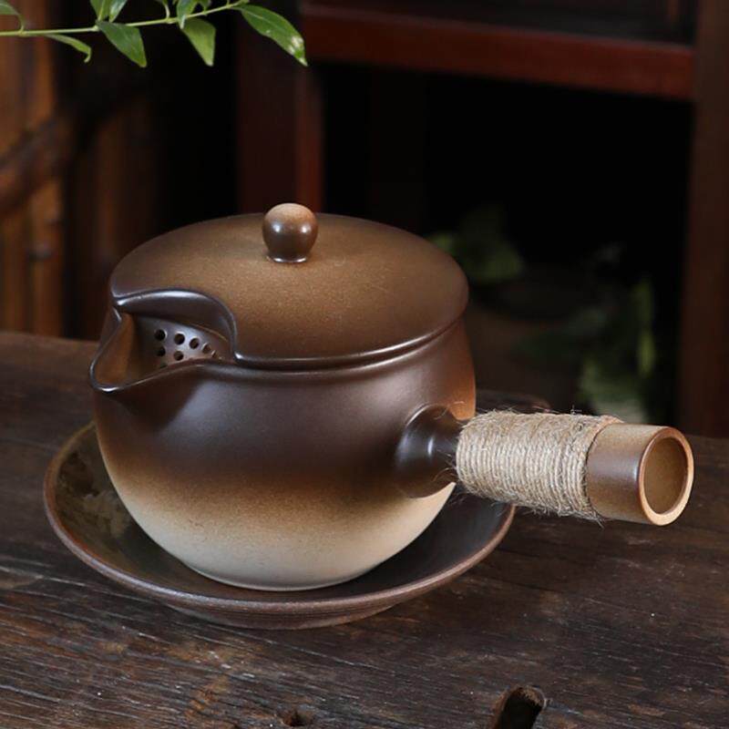 陶瓷带盖大号罐罐壶木炭炉围炉电陶炉家用户外露营明火煮茶烤奶壶
