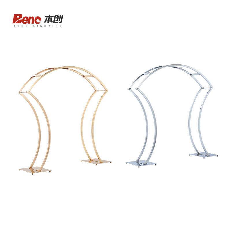 婚庆道具小拱门主桌花器铁艺花架生日婚礼舞台背景装饰道具路引架