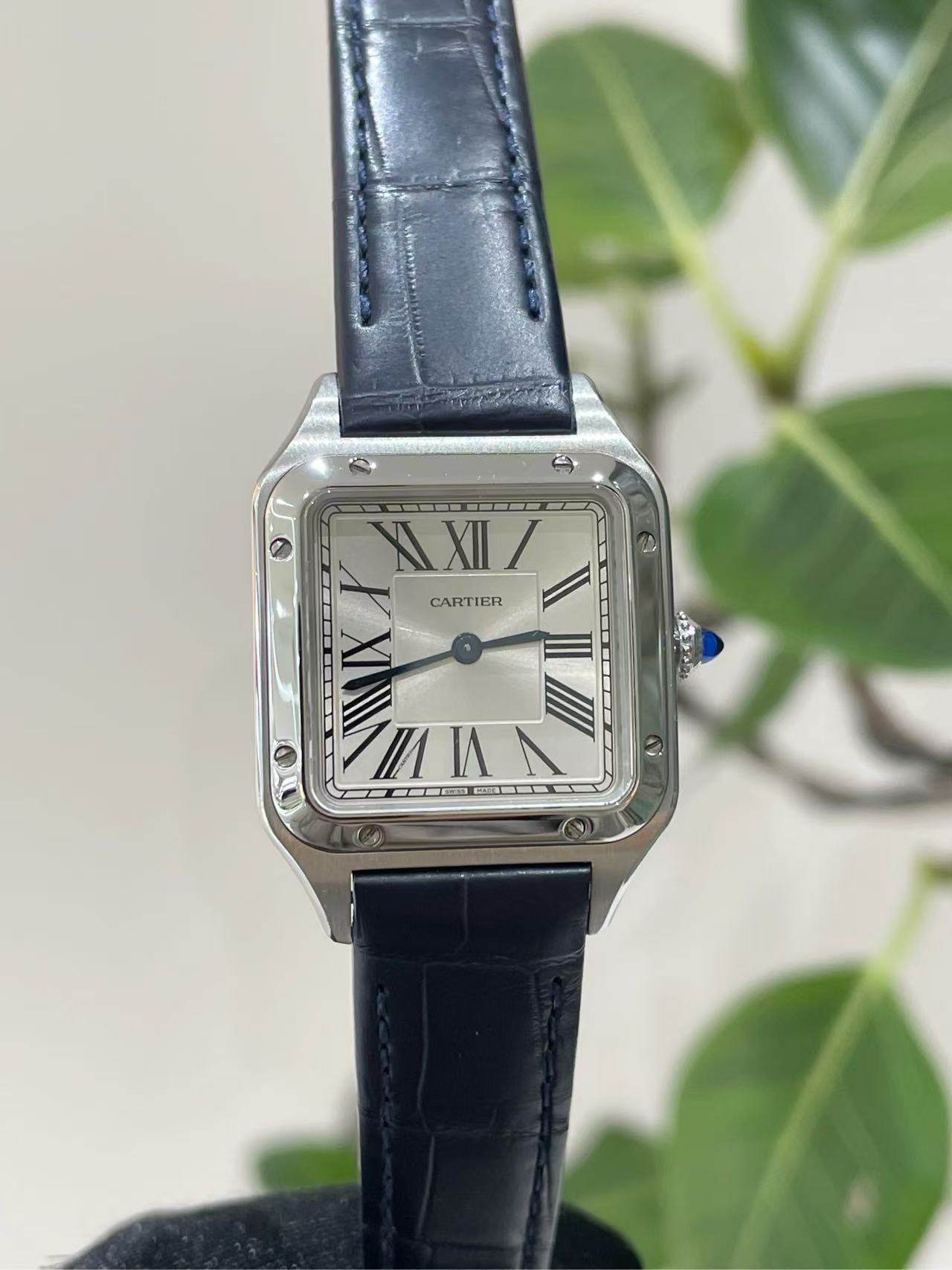 一口价[9.8新]卡地亚山度士系列精钢石英女表瑞士正品WSSA0023,手表,二奢手表,淘宝优惠券,粉丝福利购,淘宝优惠卷