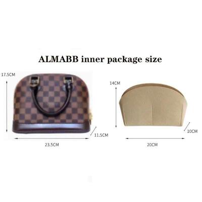 Fits For Alma BB Insert Bags Organizer Makeup Handbag Organi