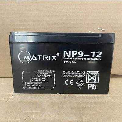 MATRIX矩阵蓄电池NP4.5-12 12V4.5Ah5A7A12V9A12A电梯消防报警器