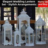 饰 欧式 婚礼房装 婚礼路导台 生物家居烛台 铁风灯笼