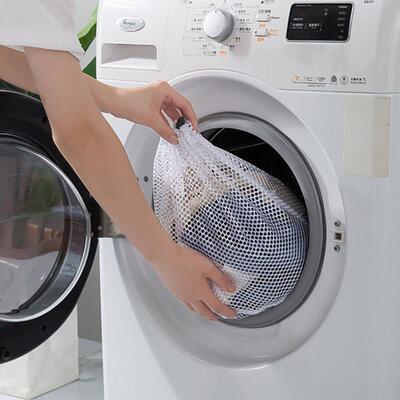 Drawstring Mesh Laundry Bag Underwear Bra Socks Washing Bag