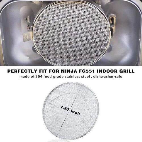 Hot Stainless Steel Splatter Shield for Foodi FG551,